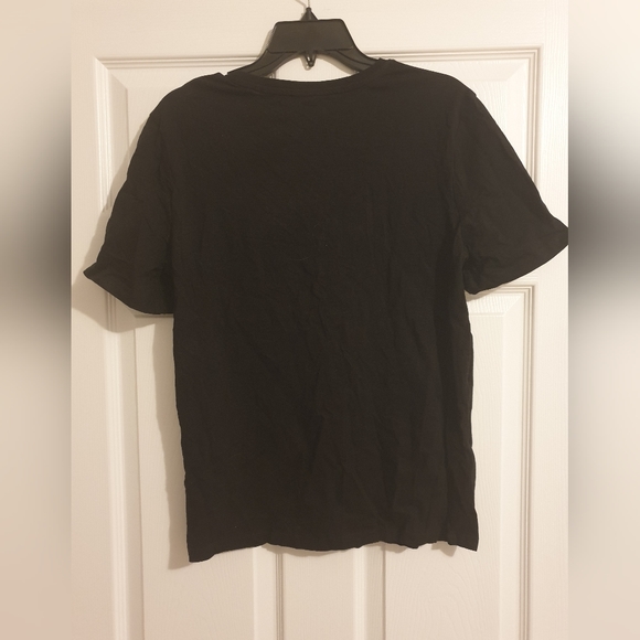 H&M set of 2 V-neck t-shirts 👕 navy blue and gray, sz. 14+ - Picture 3 of 6